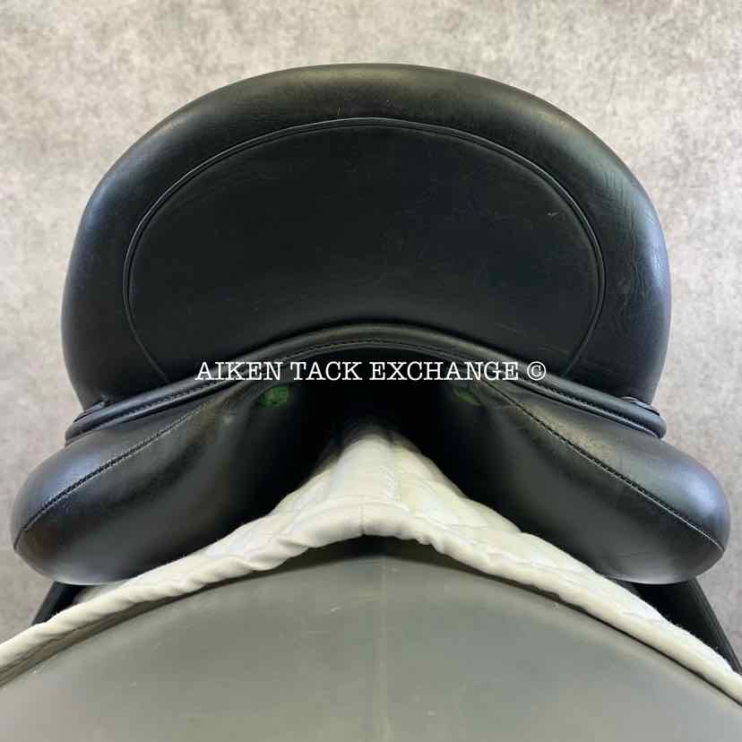 2016 Devoucoux Makila Lab Monoflap Dressage Saddle, 18" Seat, 3A Flap, Medium Wide Tree, Foam D3D Panels, Buffalo Leather