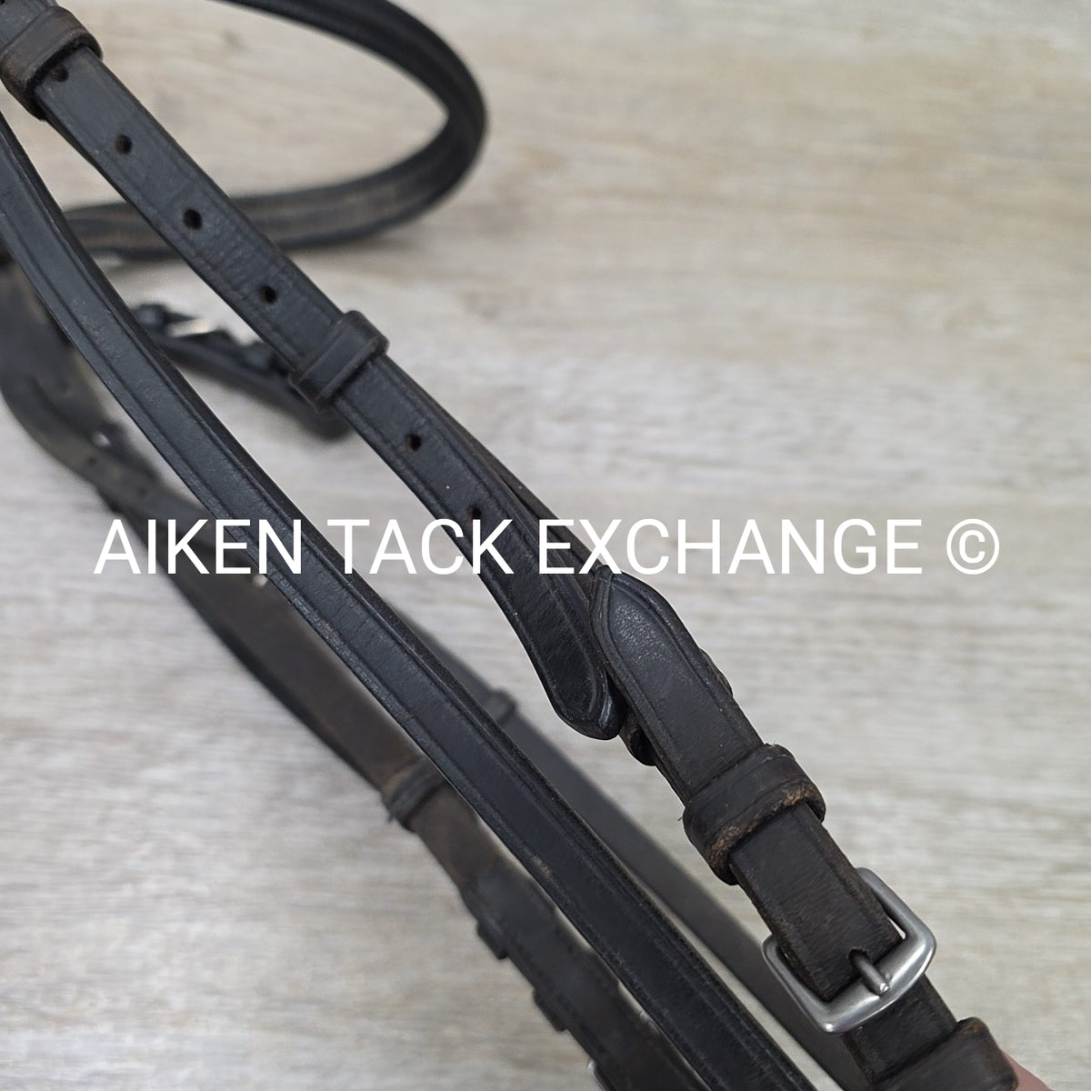 BARGAIN BUNDLE: Flash Bridle with Extra Headstall, No Reins, Black, Size Full