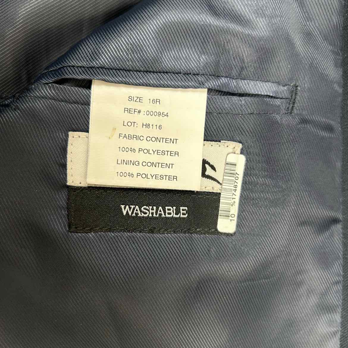 RJ Classics Washable Show Coat, Size 16 R