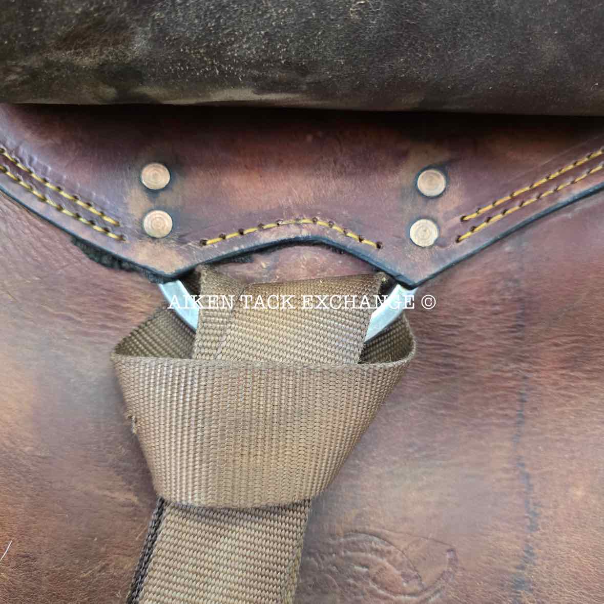 Trevor James Champion Drafter Australian Saddle, 15.5" Seat (Western) - 17.5" Seat (English), Wide Tree