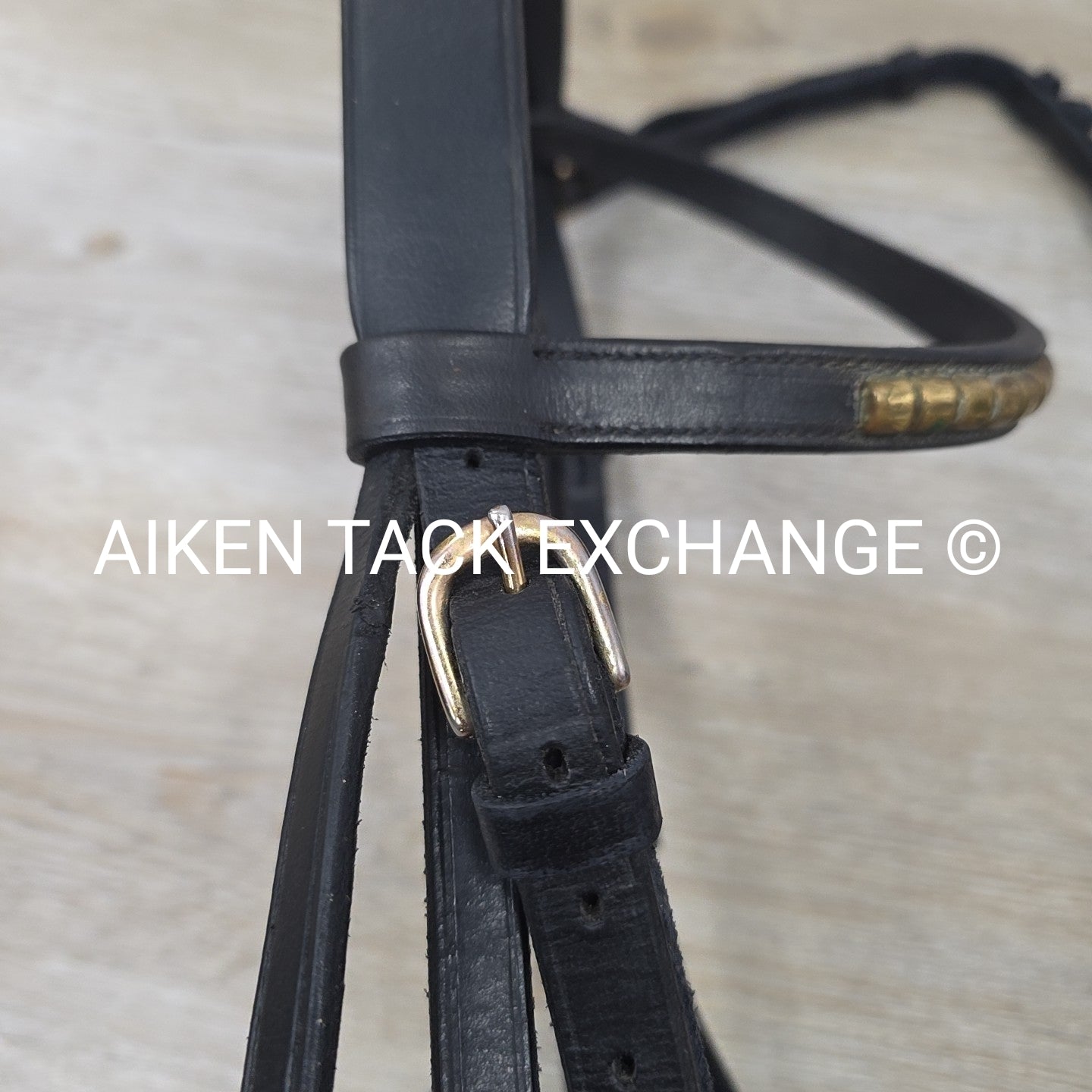 BARGAIN BUNDLE: Dressage Bridle with Extra Noseband, Black