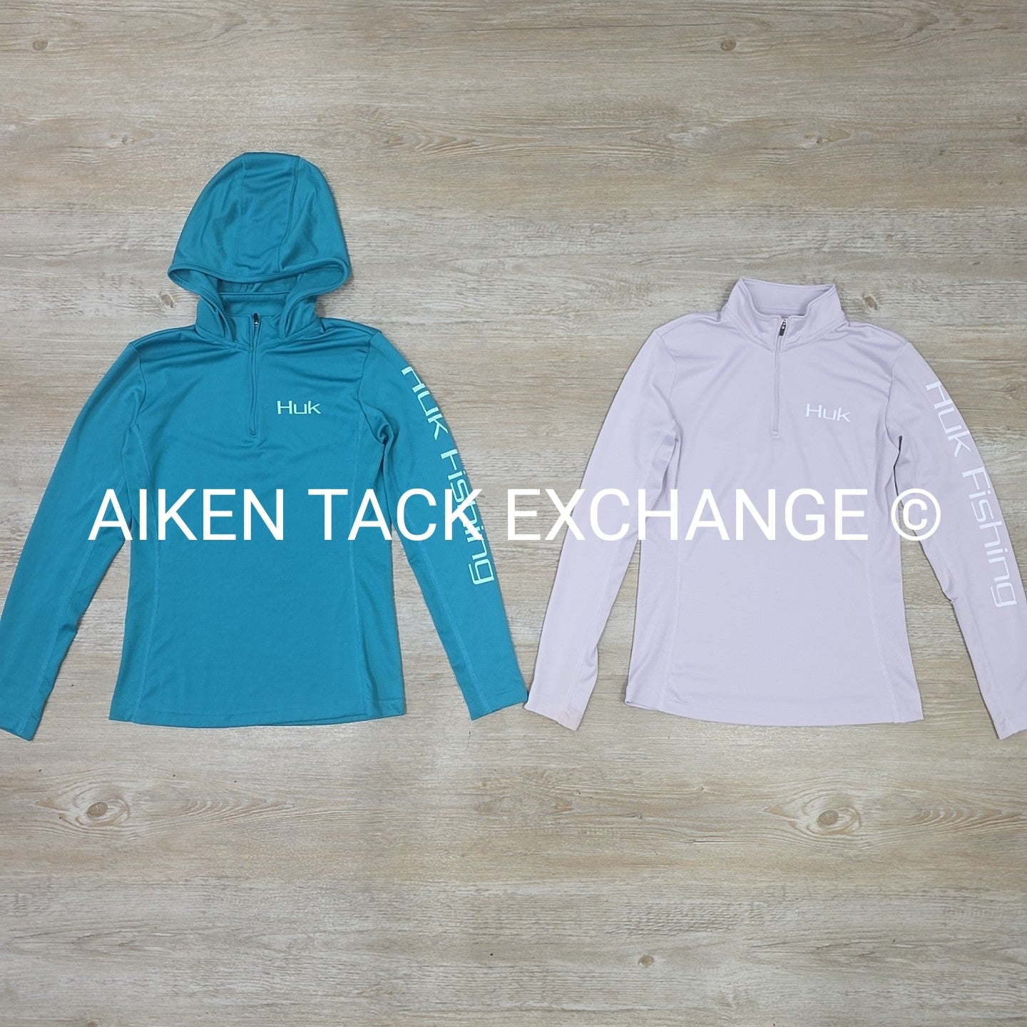 BARGAIN BUNDLE: 2 HUK Long Sleeve Tops, Size XSmall