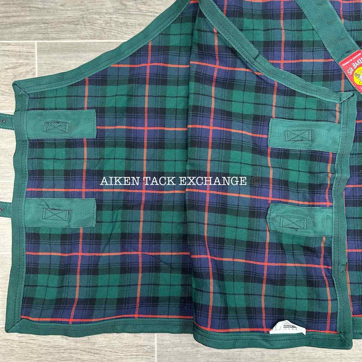 5/A Baker Original Stable Sheet, Brand New, Tartan Plaid, 80"