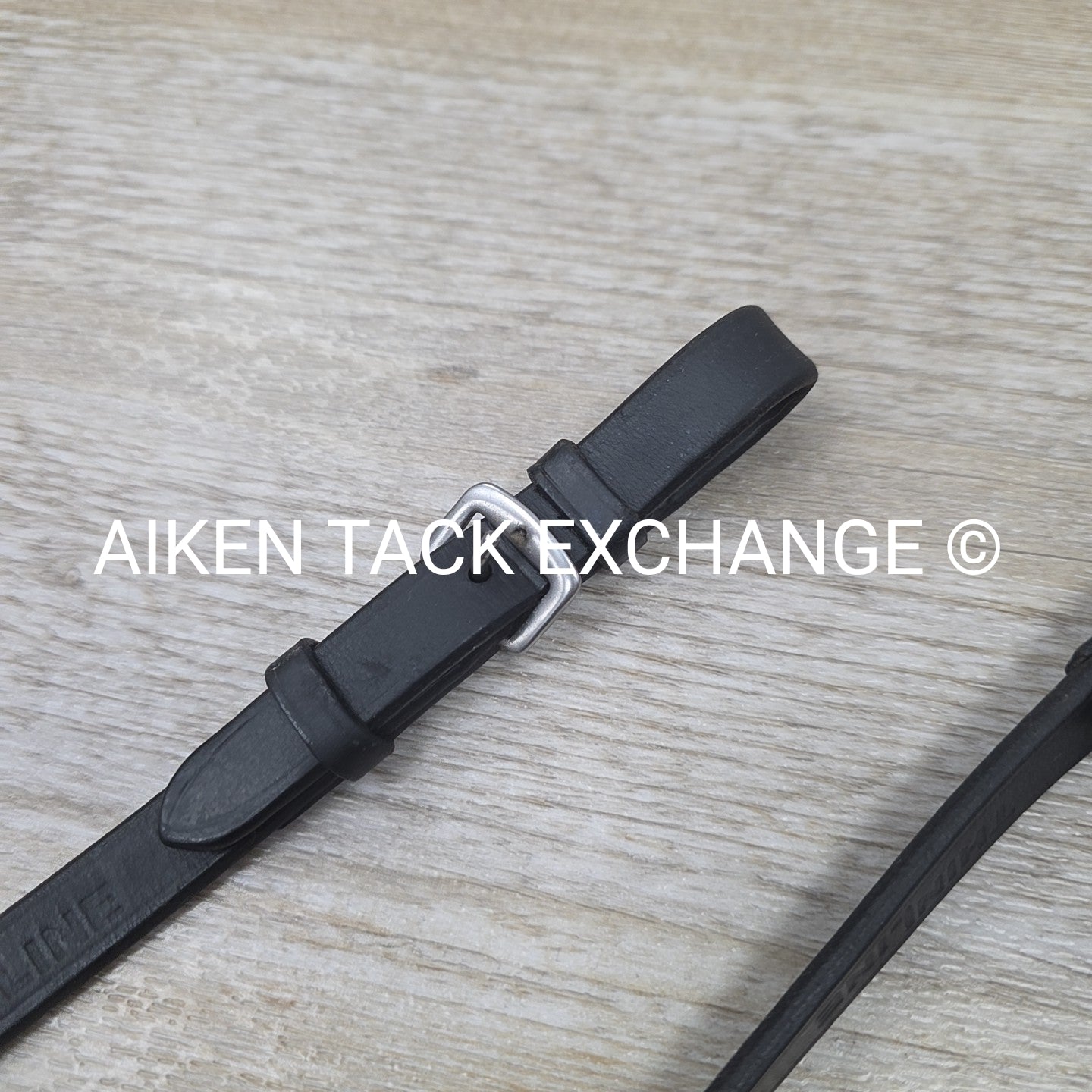 ThinLine Classic Wrapped Reins, Black, Size Full