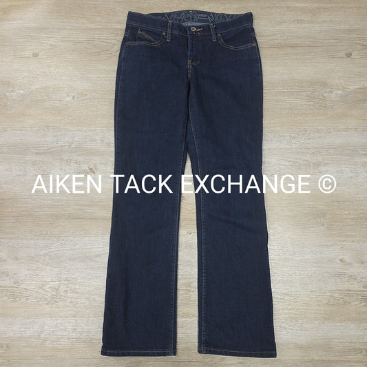 Wrangler Q-Baby Elastic Waistband Jeans, Size 7/8 x 32