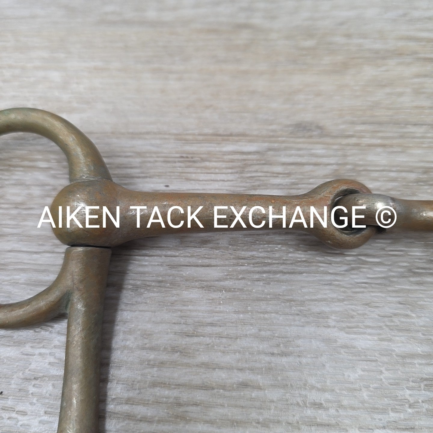 Never Rust Single Joint Half Cheek Bit 4.75"