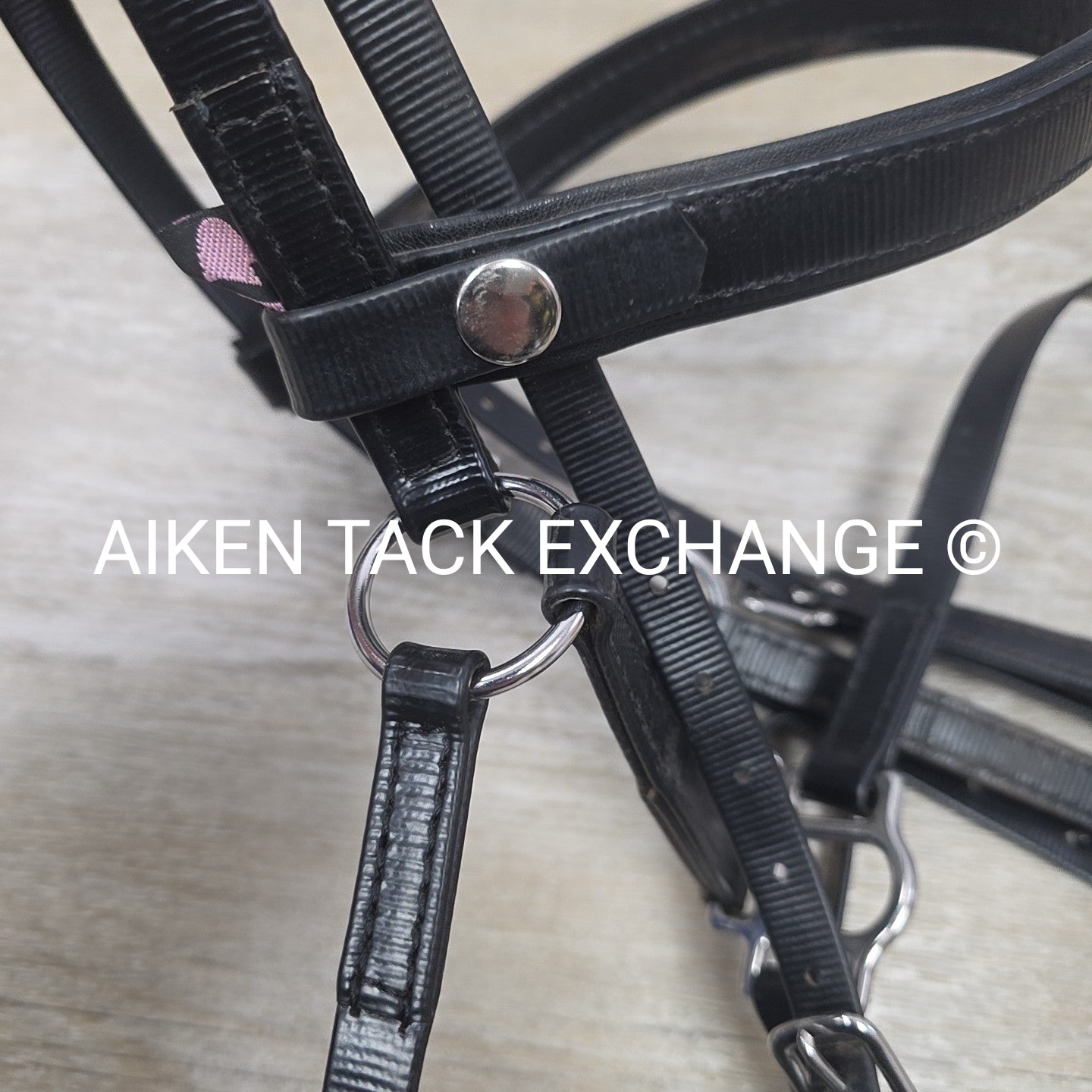 Zilco Deluxe Trail Snap On Bridle Headstall with Halter, Size Full