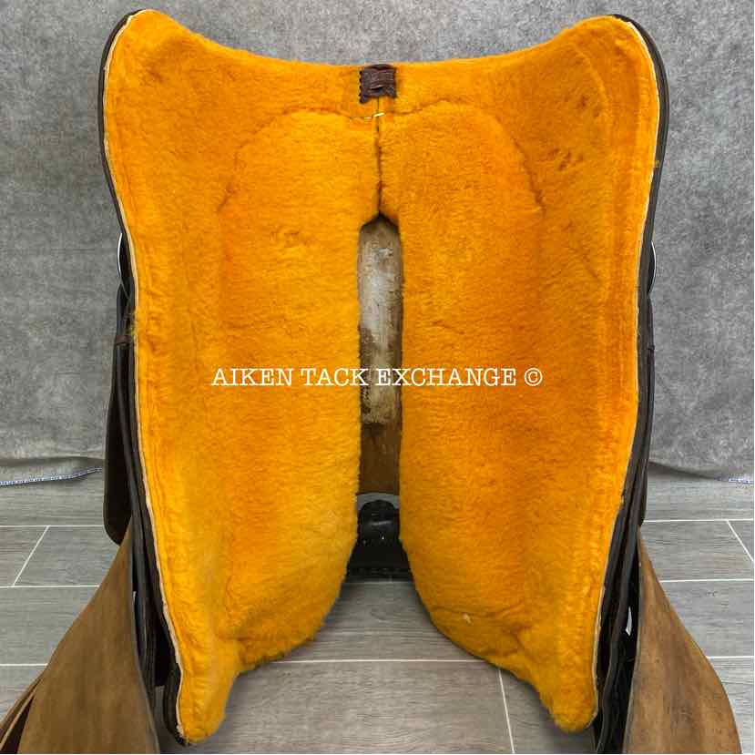 M.L. Leddy's Western Saddle, 16.5" Seat, Wide Tree - Full QH Bars