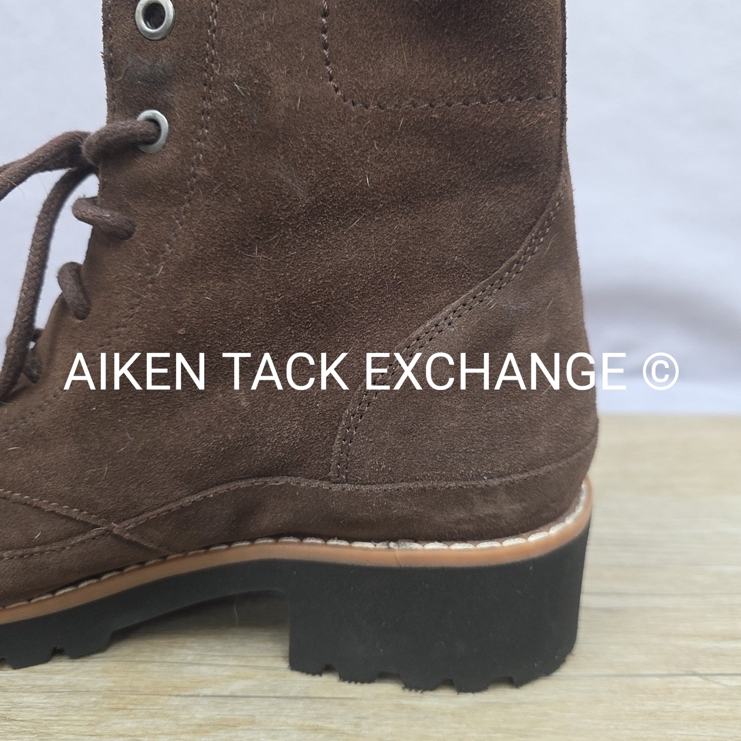 Hush Puppies Lace-Up Short Boots, Brown, Women's Size 8