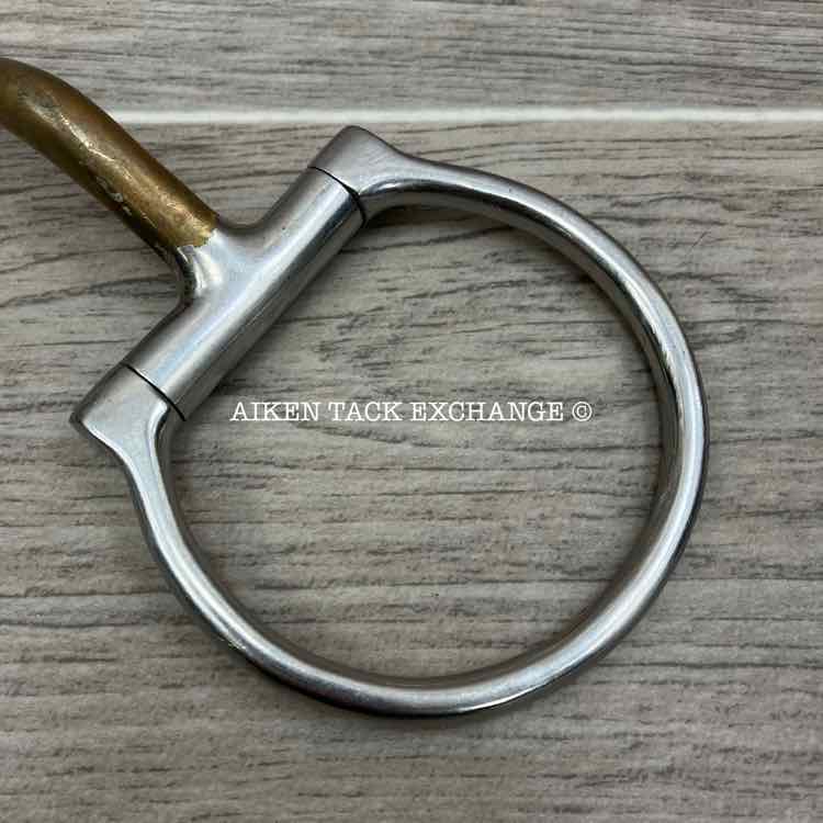 Myler Single Joint Copper Western Dee Bit 5"
