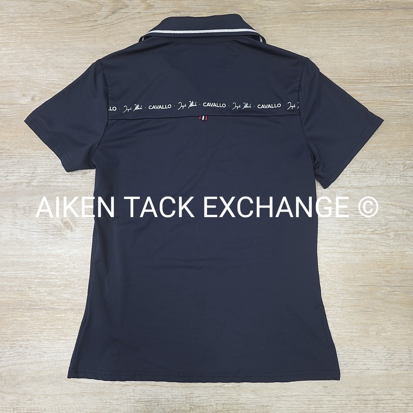 Ingrid Klimke by Cavallo Short Sleeve Polo Top, Size 38