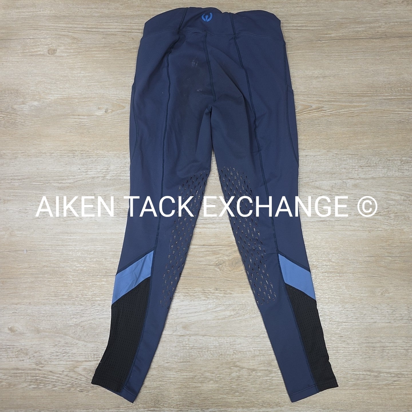 Kerrits Silicone Grip Knee Patch Tights, Size Small