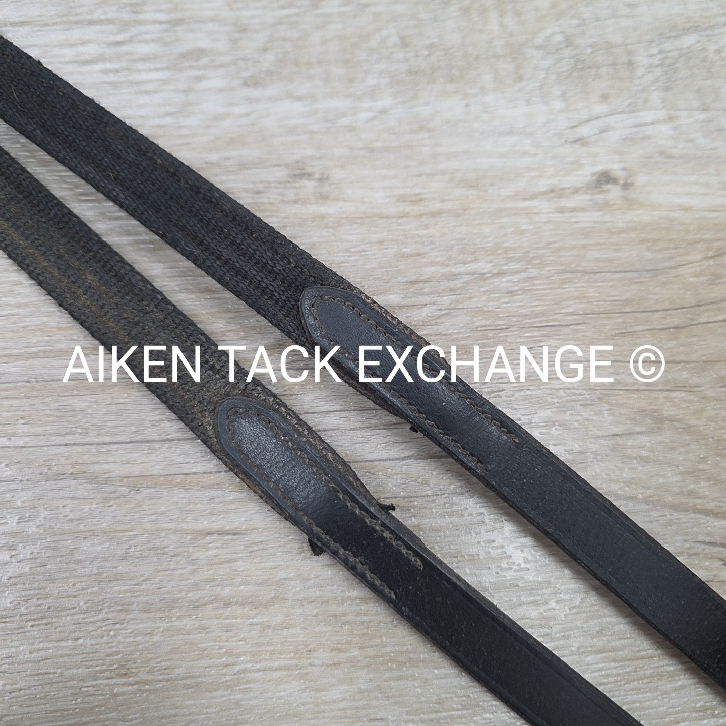 BARGAIN BUNDLE: Rolled Leather Reins with Hand Stops & Cotton Web Reins