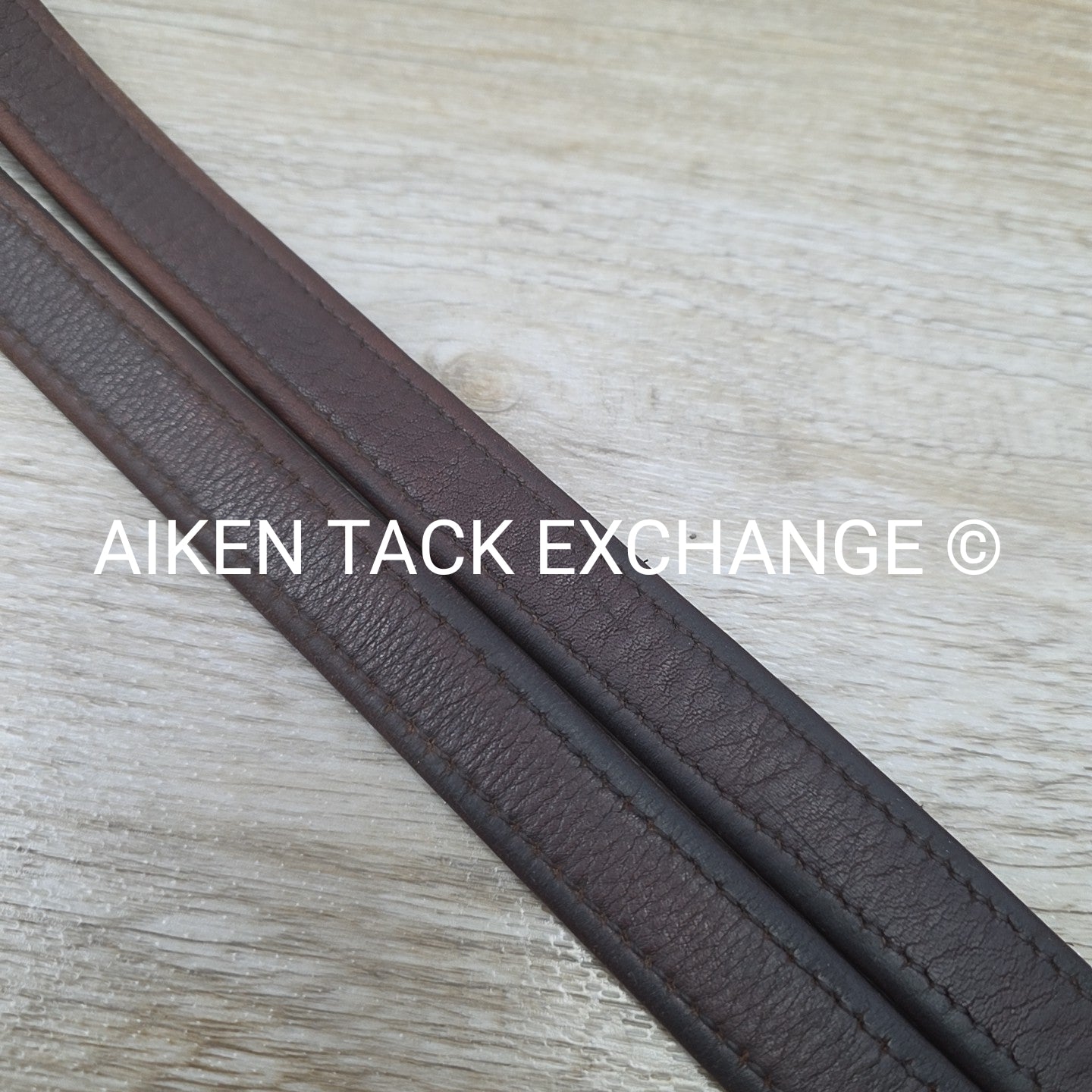 M. Toulouse Lined Stirrup Leathers, Brown, 54"