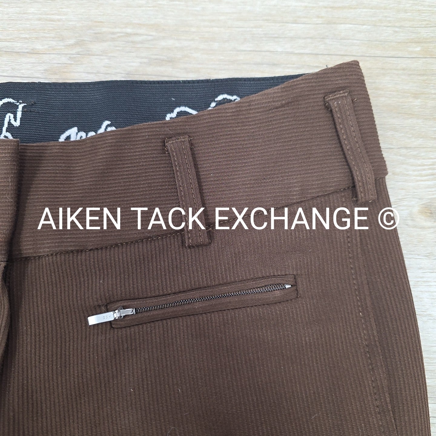 Goode Rider Ribbed Full Seat Breeches, Size 26