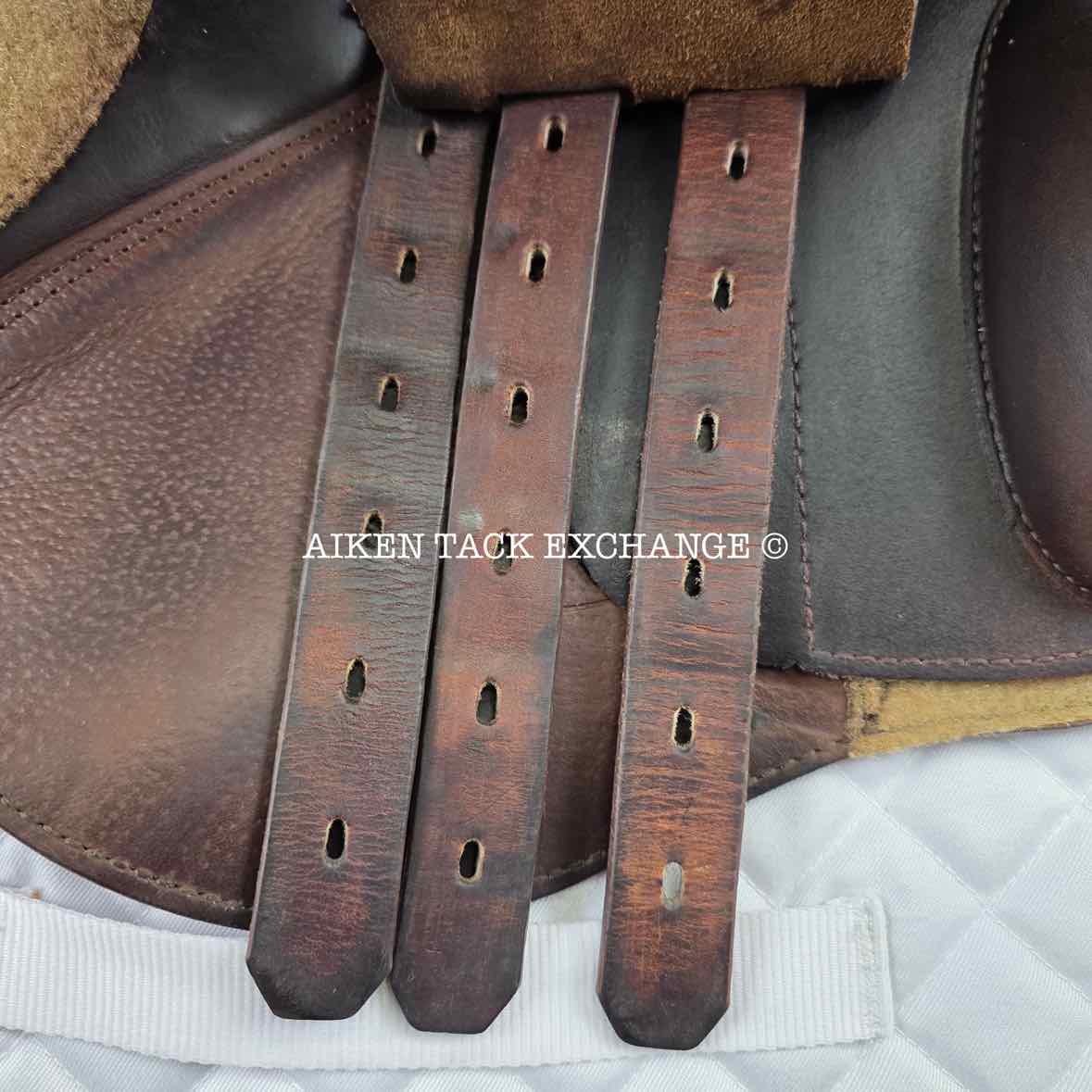 **SOLD** 2016 Prestige X-Perience Close Contact Jump Saddle, 17" Seat, 33 Tree - Medium, Wool Flocked Panels