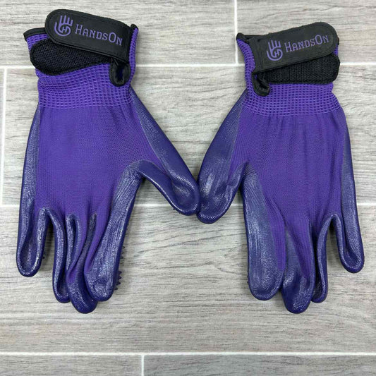 HandsOn All-in-One Grooming Gloves, Size Medium