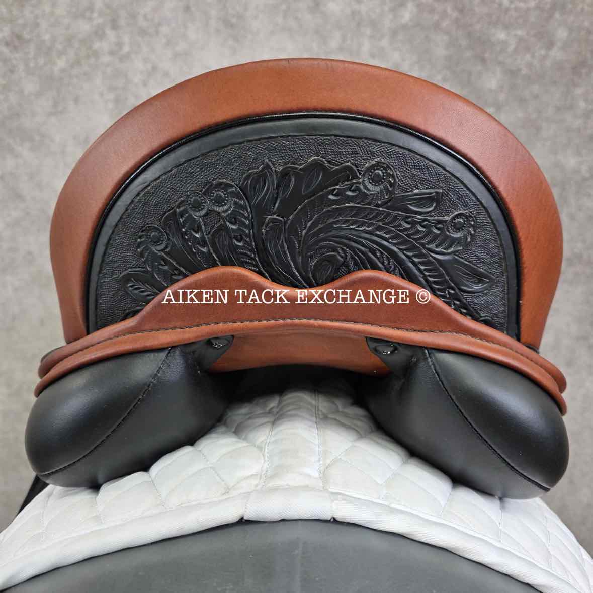 2023 Schleese Tribute Monoflap Dressage Saddle, 18" Seat, Adjustable AdapTree, Wool Flocked Panels