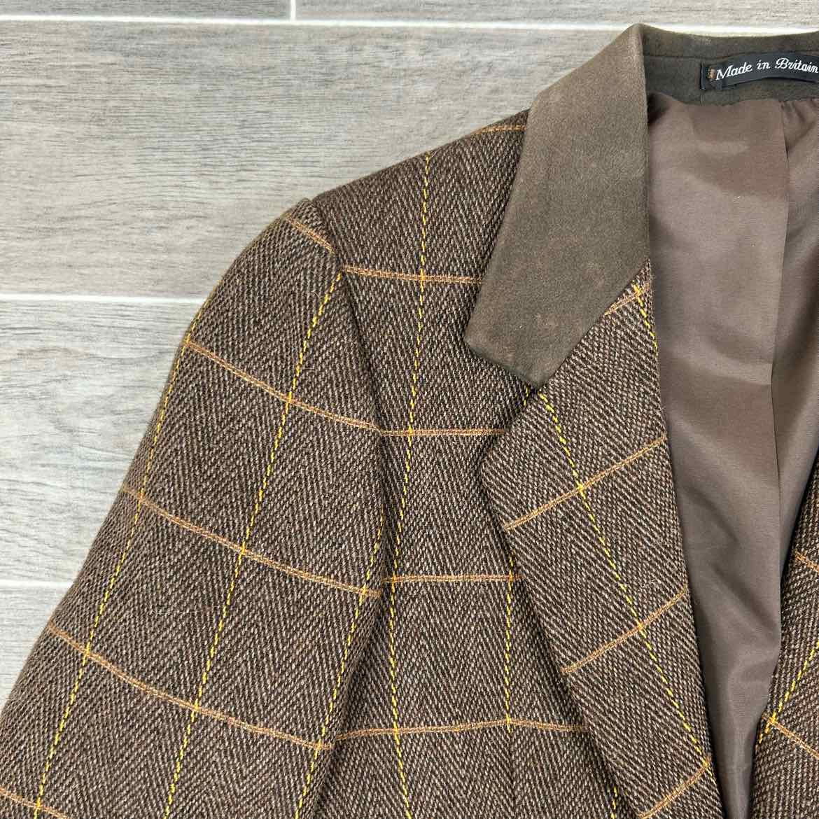 Portmann Outdoor Tweed Jacket, Size EU 34