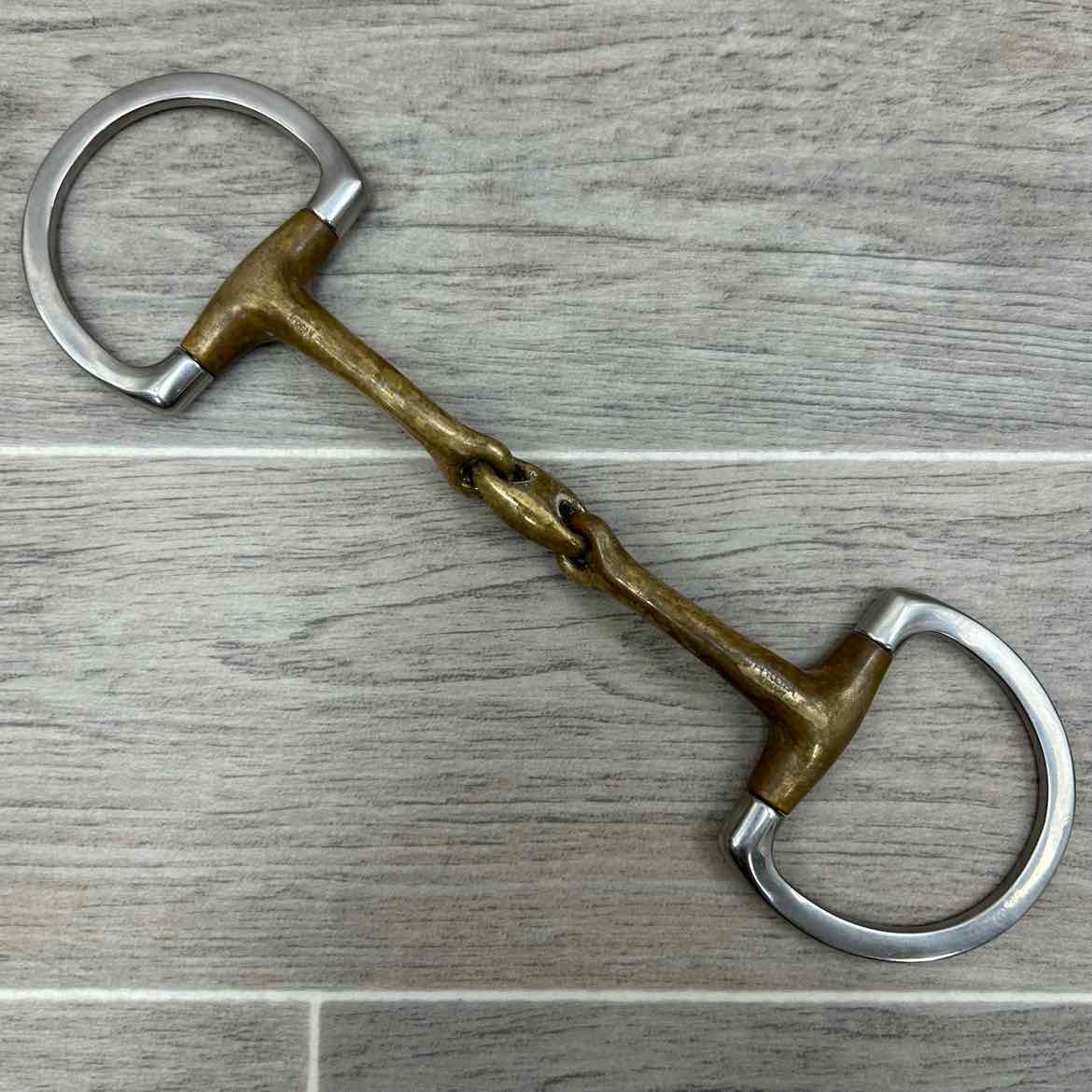 Herm Sprenger Dynamiic RS KK Ultra Aurigan Double Joint Eggbutt Bit 5.75"