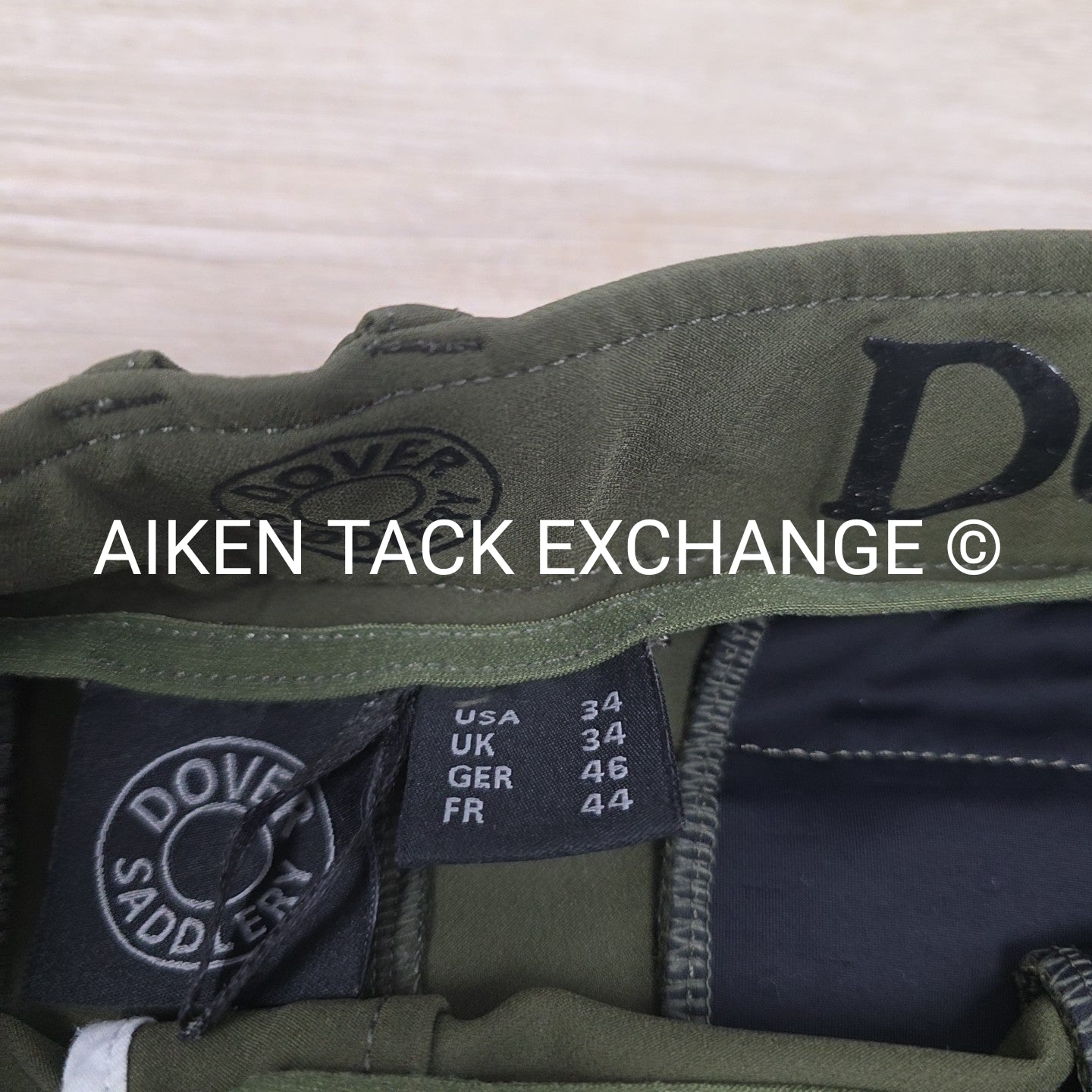 Dover Saddlery IconEQ Wellesley Tech Nova Silicone Full Seat Breeches, Size 34