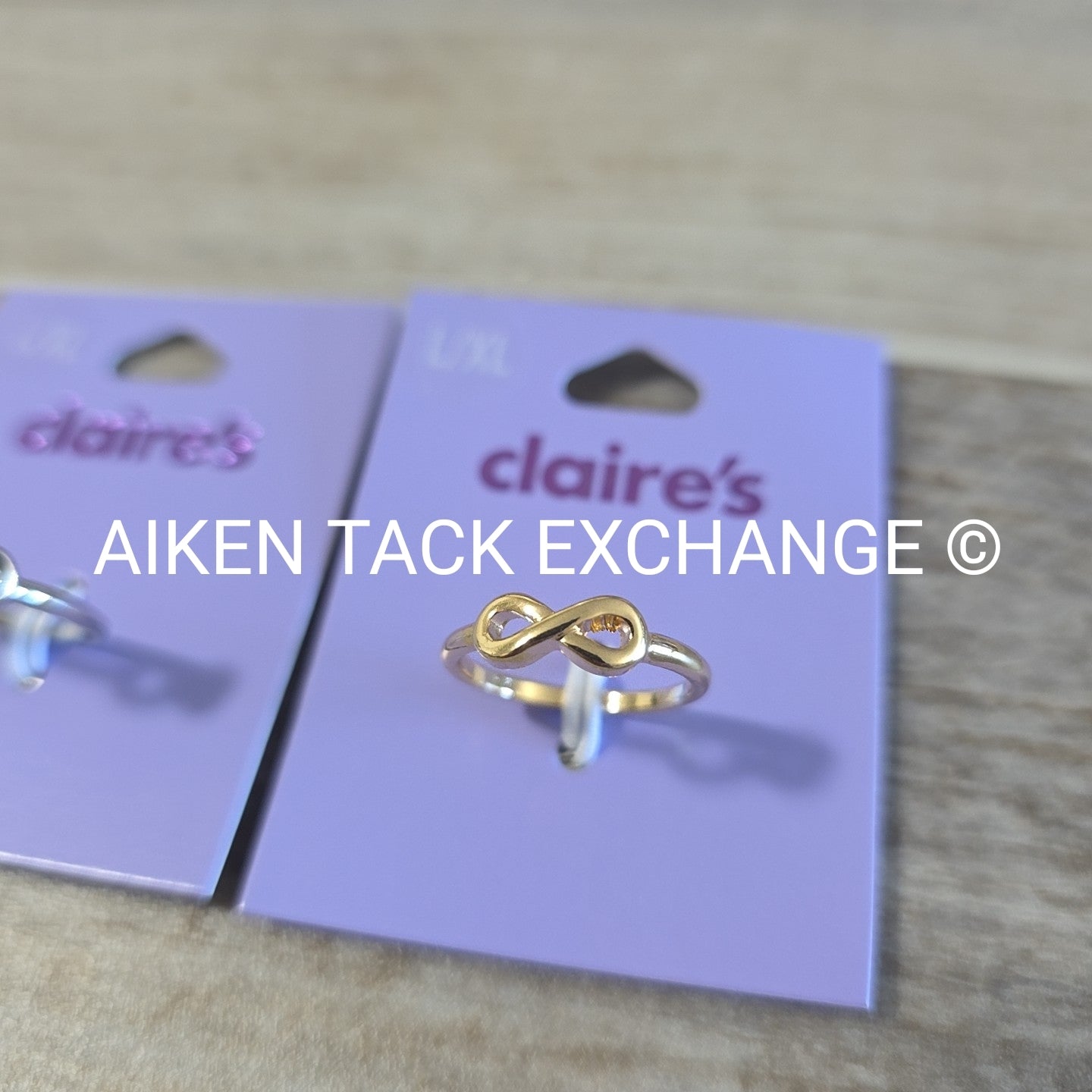 Claire's Rings (2) - Size L/XL