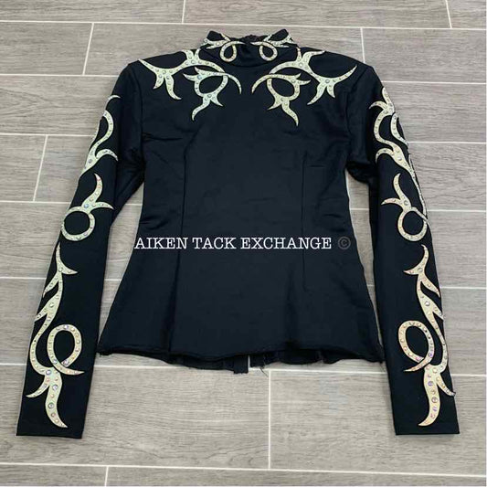 Berry Fit Western Show Jacket, Size Small