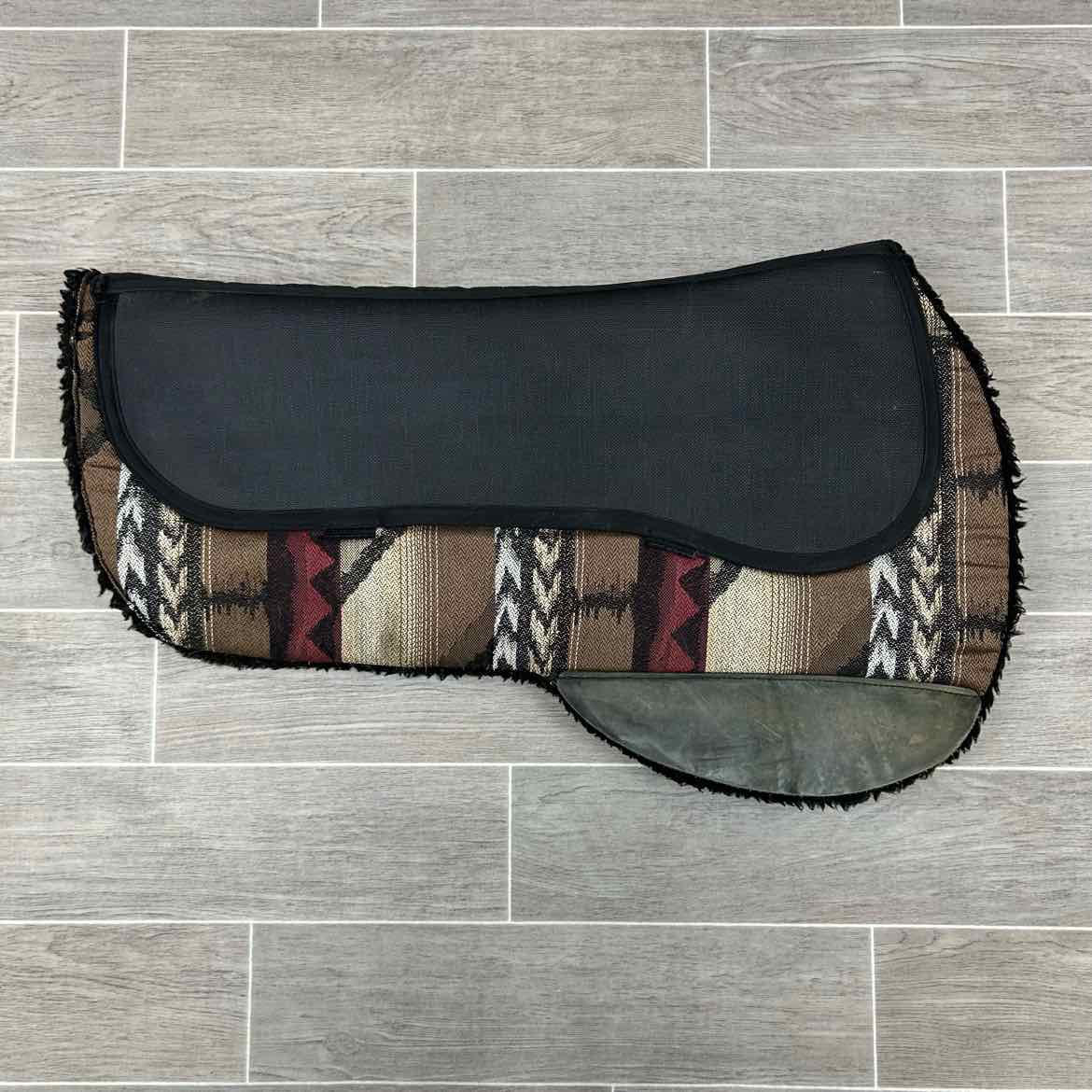 ThinLine Contour Western Ranch Round Skirt Saddle Pad