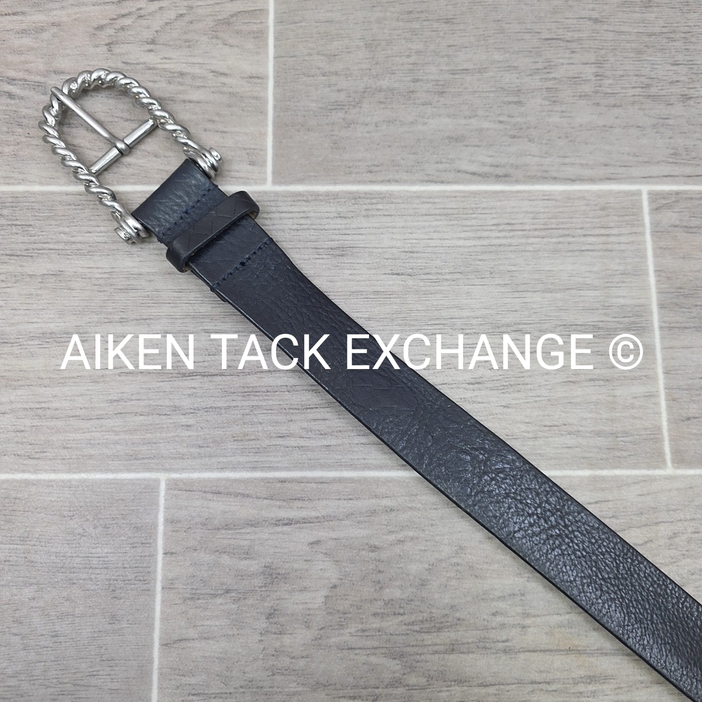 Leather Belt, Size Large