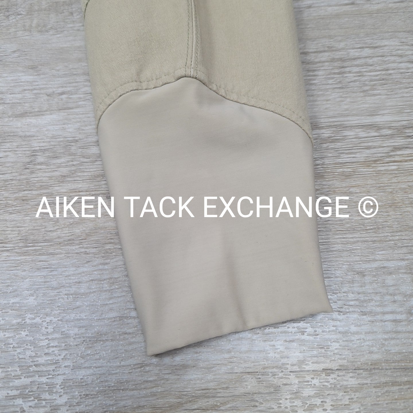 TuffRider Front Zip Knee Patch Breeches, Men's 34