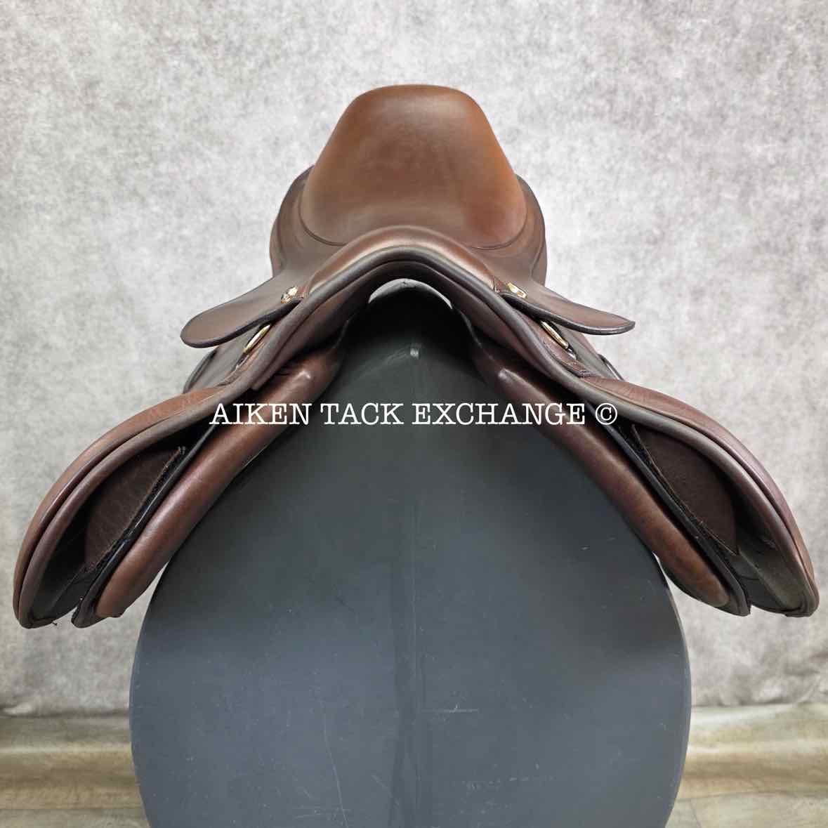 Ovation Pony Close Contact Jump Saddle, 15" Seat, Adjustable Tree - XCH Changeable Gullet, Foam Panels