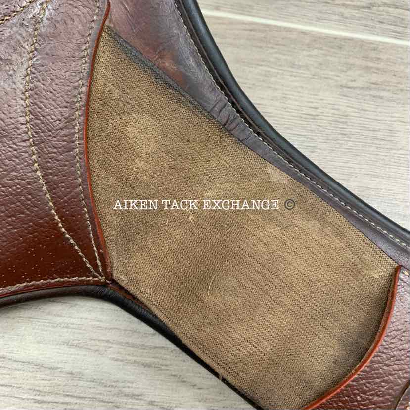Devoucoux Short Belly Guard Stud Girth, Brown, 28"