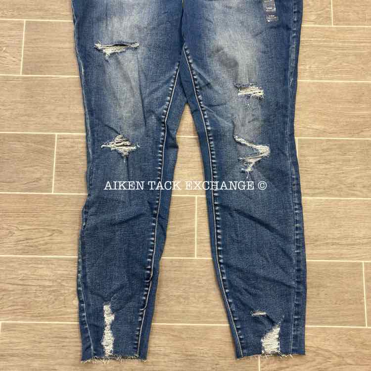 Maurices High Rise Denim Flex Jeggings Jeans, Women's Size 14W Regular