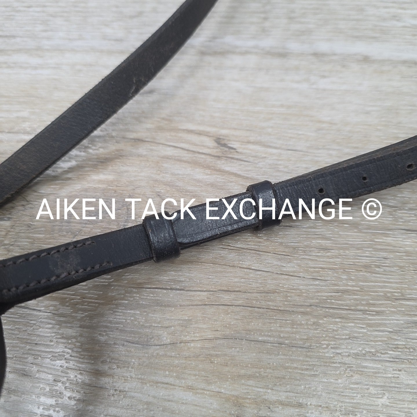 BARGAIN BUNDLE: Plain Flat Noseband & Padded Flash Noseband, Black, Size Full