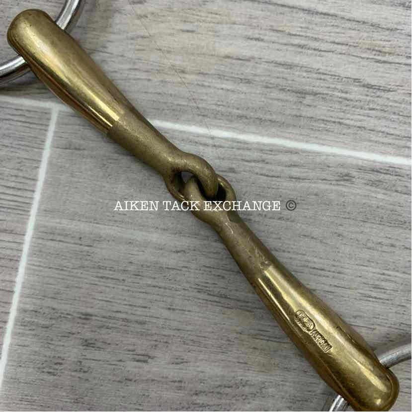 Herm Sprenger Aurigan Single Joint Loose Ring Bit 5.75"