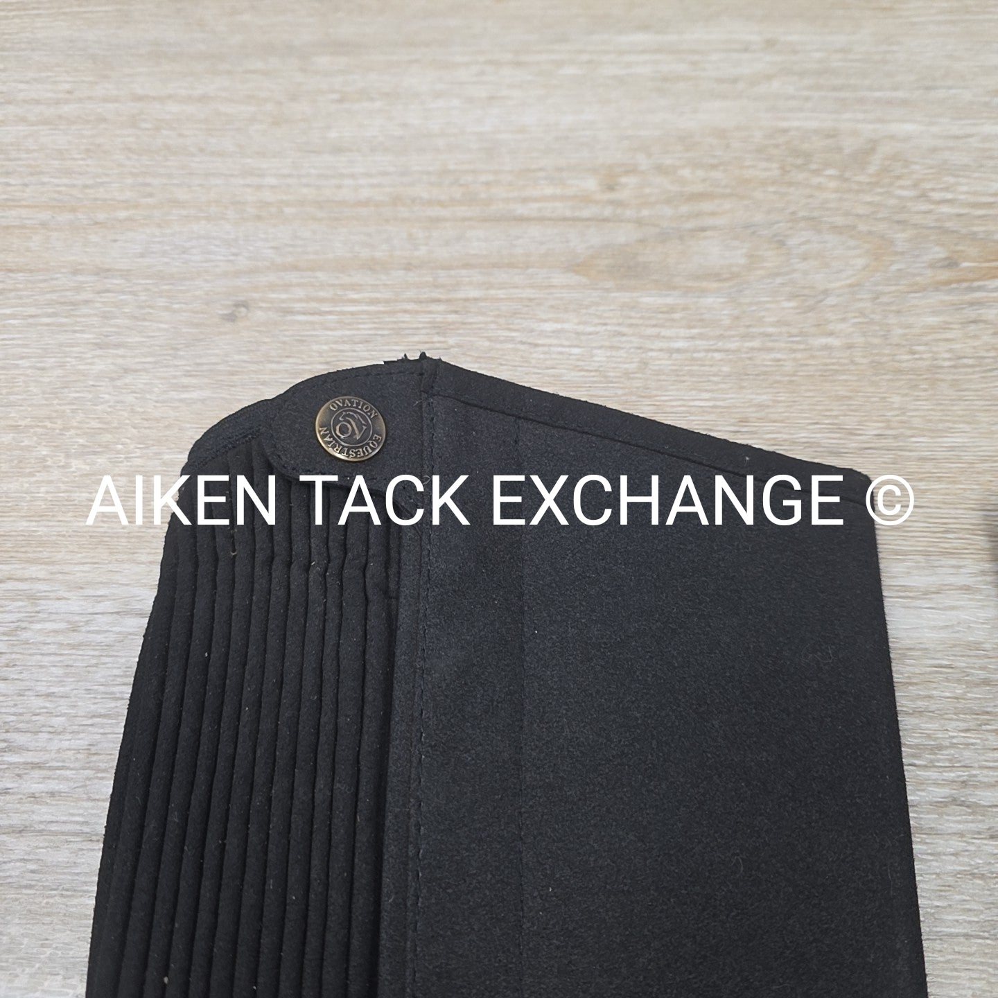 Ovation Armara Half Chaps, Black, Size Medium