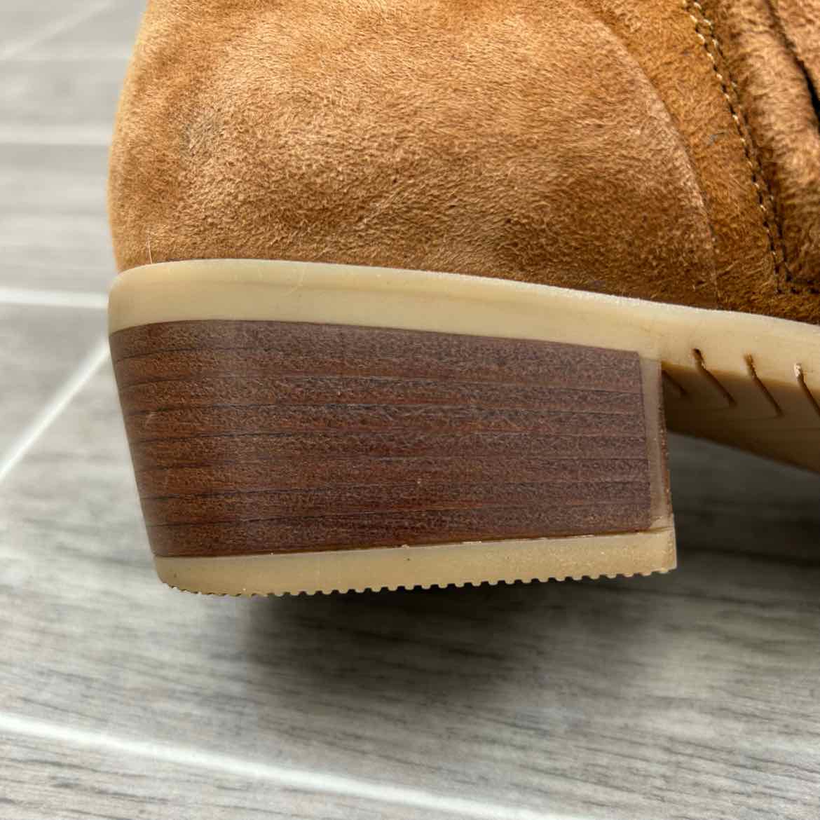 Hush Puppies Suede Ankle Boots, Size 8
