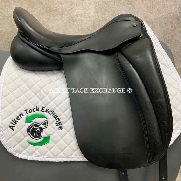 2013 Hulsebos DR CC Dressage Saddle, 18" Seat, Medium Tree, Wool Flocked Panels