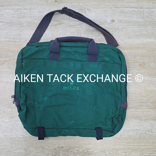 Rolex Small Canvas Tote Bag w/ Storage Compartments
