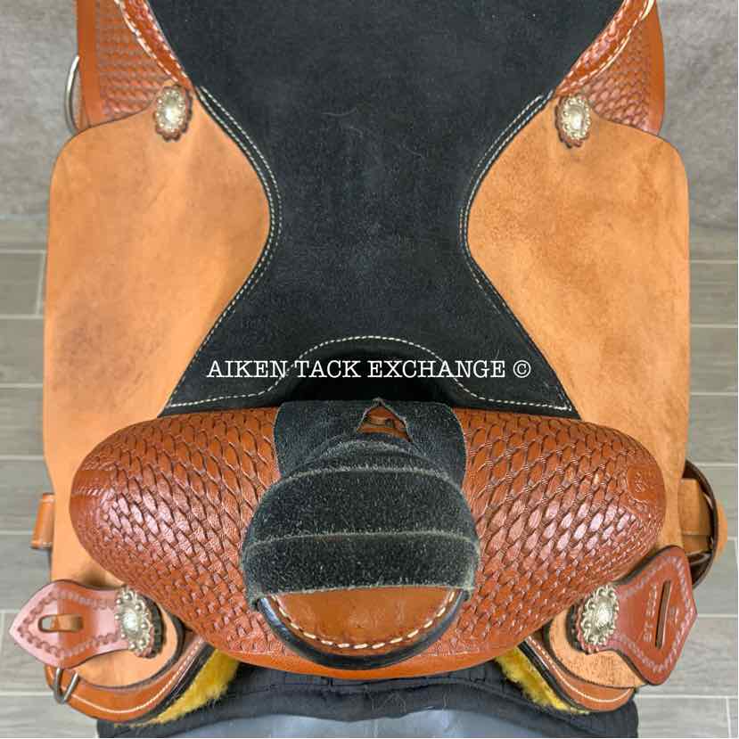 **SOLD** Shiloh Tack Roper Style Western Saddle, 16" Seat, Wide Tree - Full QH Bars