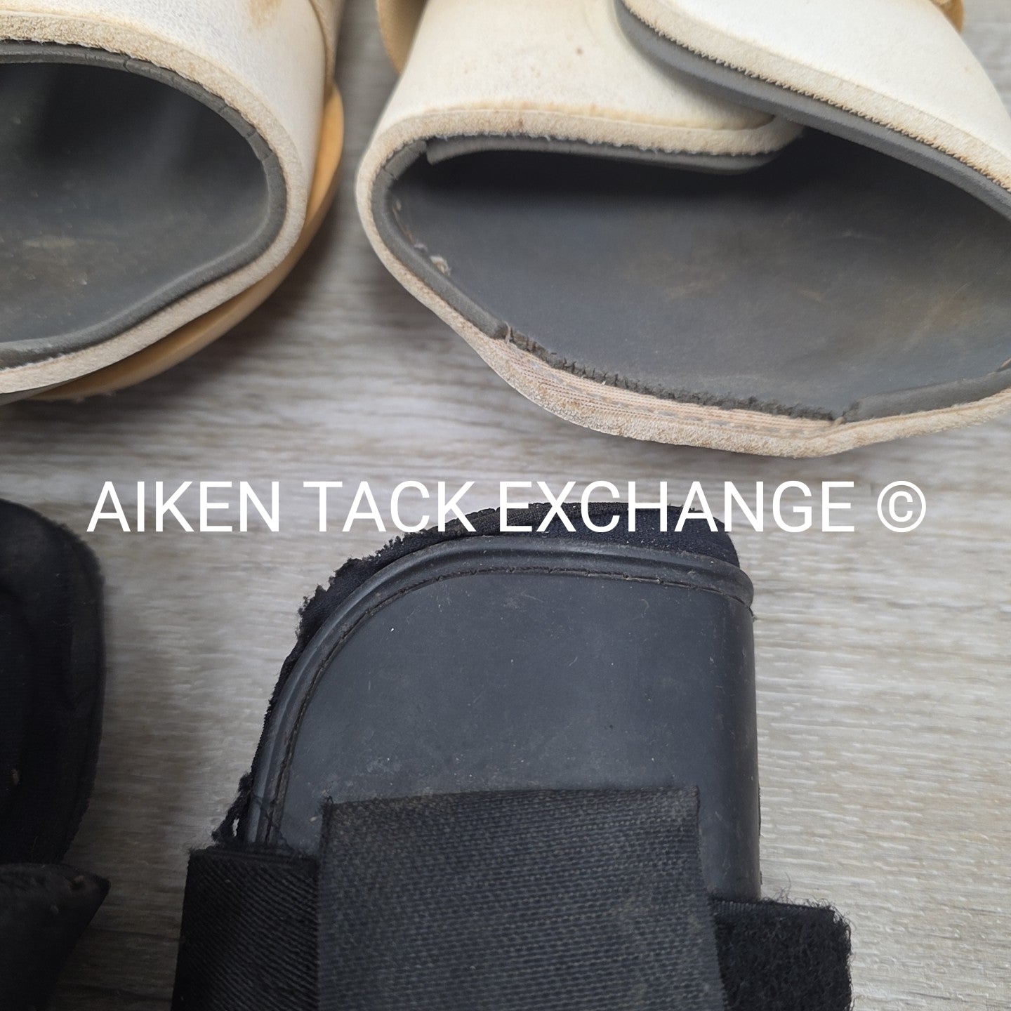 BARGAIN BUNDLE: Roma Open Front Tendon Boots & ThinLine Brushing Boots, Size Ful