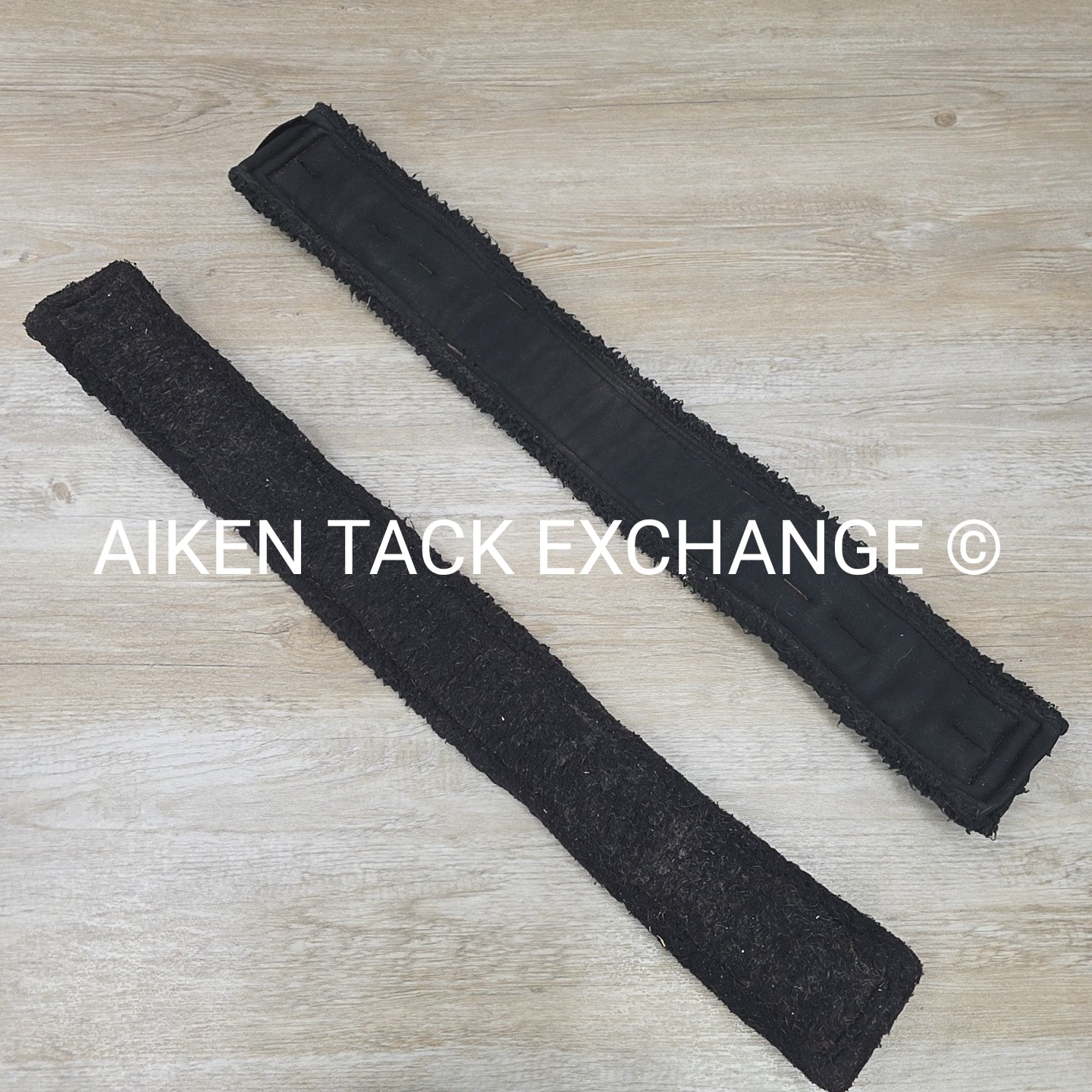 BARGAIN BUNDLE: HFP & Ovation Fleece Dressage Girths, Black, 28"
