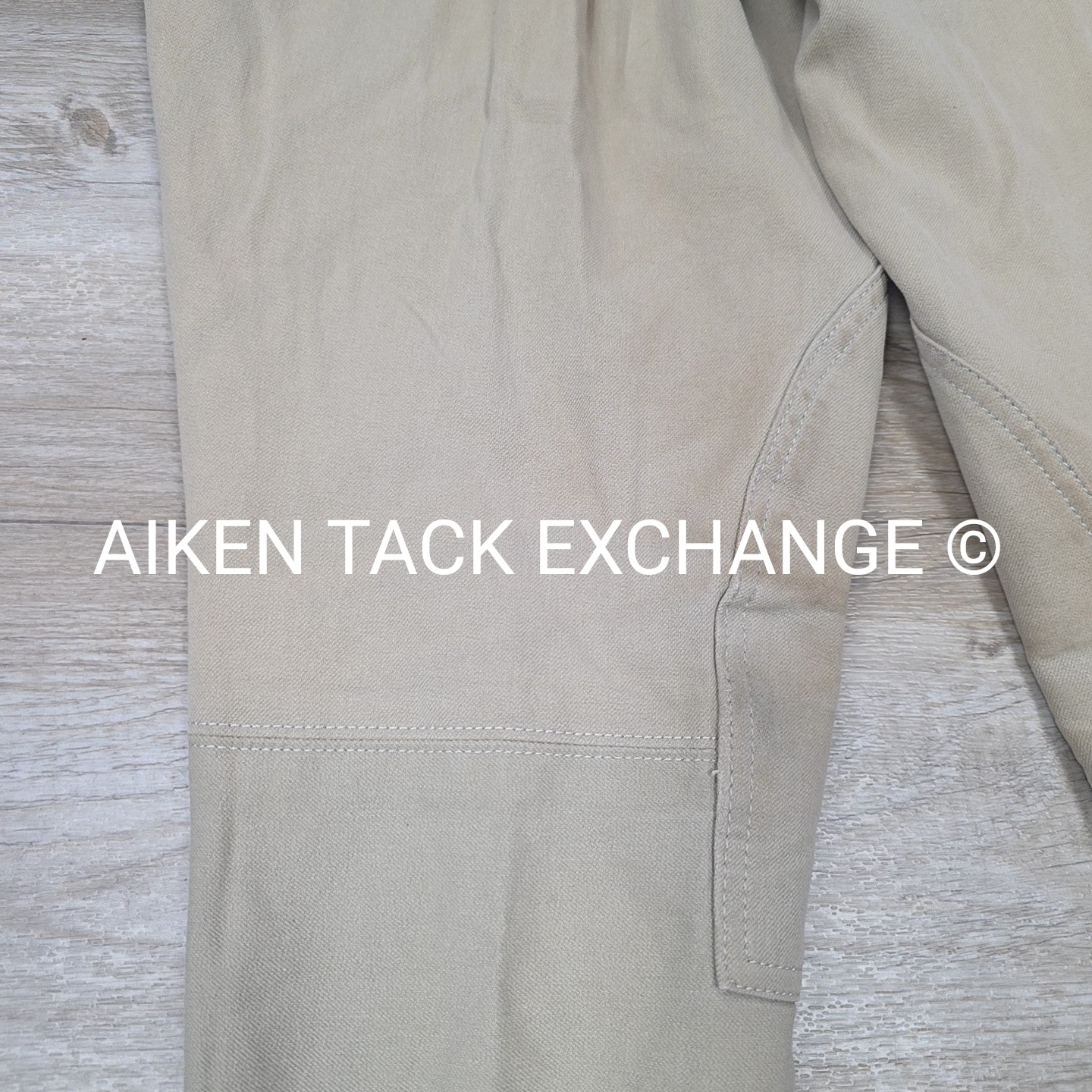 Tally Ho Side Zip Knee Patch Breeches, Men's 42 Long