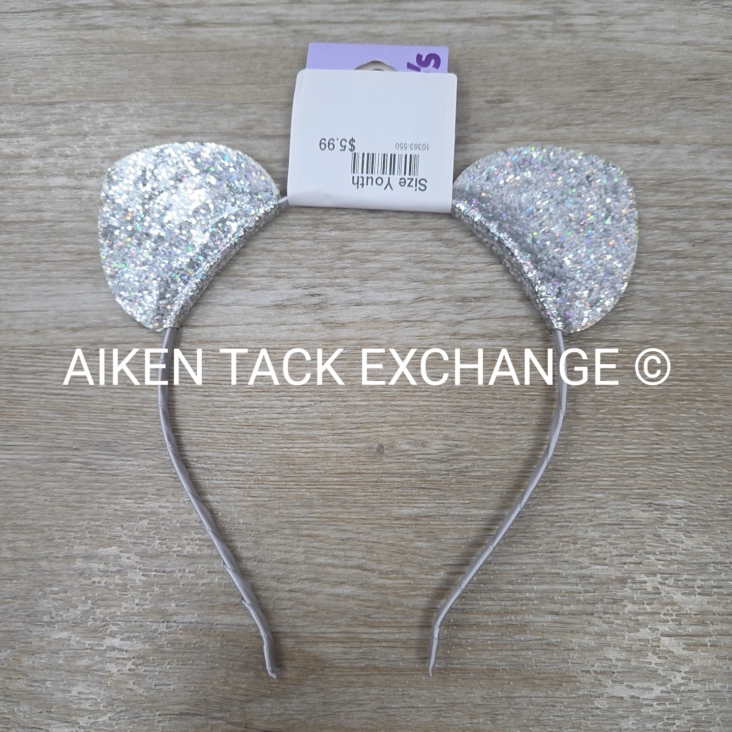 Claire's Glitter Cat Ear Headband