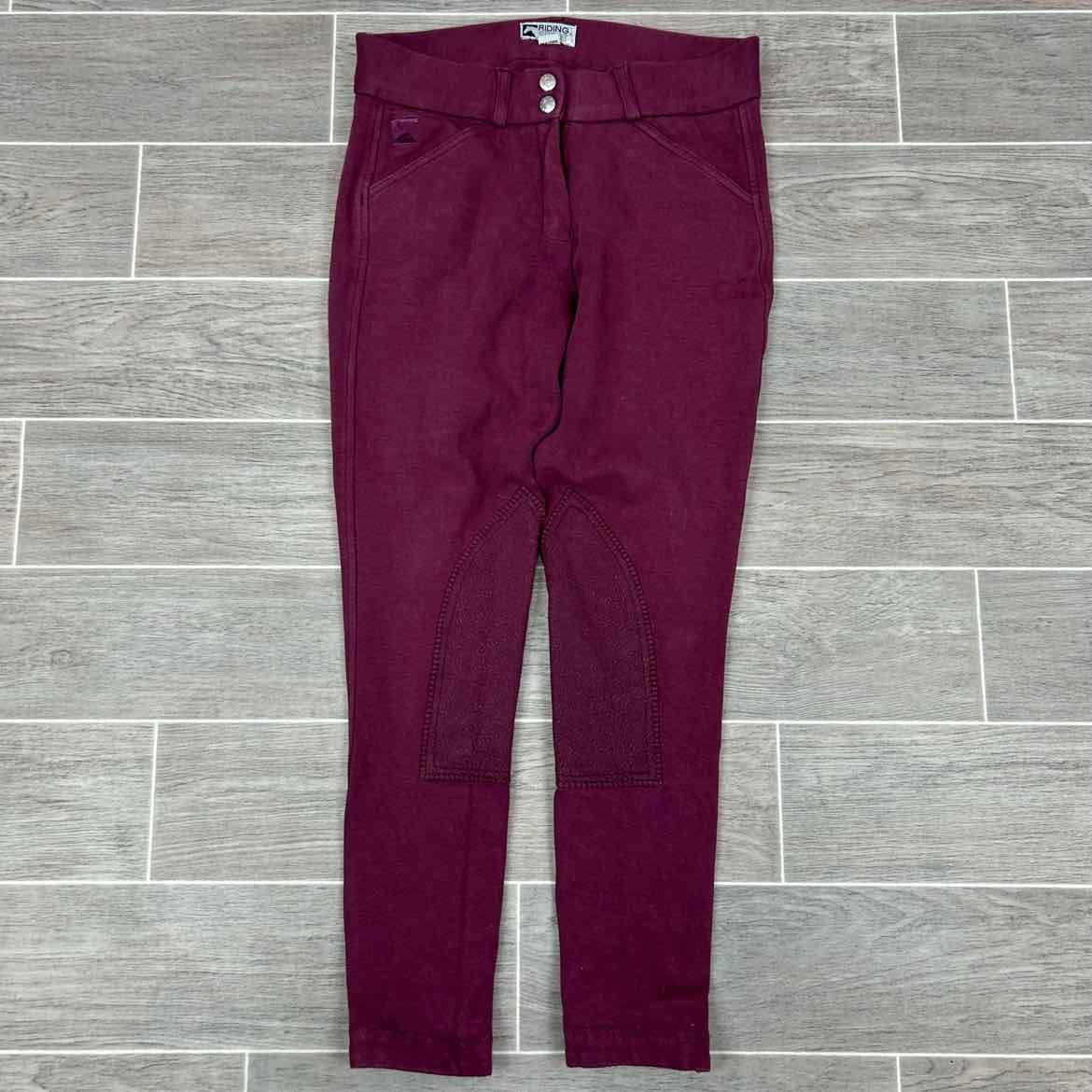 Dover Saddlery Riding Sport Silicone Grip Knee Patch Breeches, Size 28