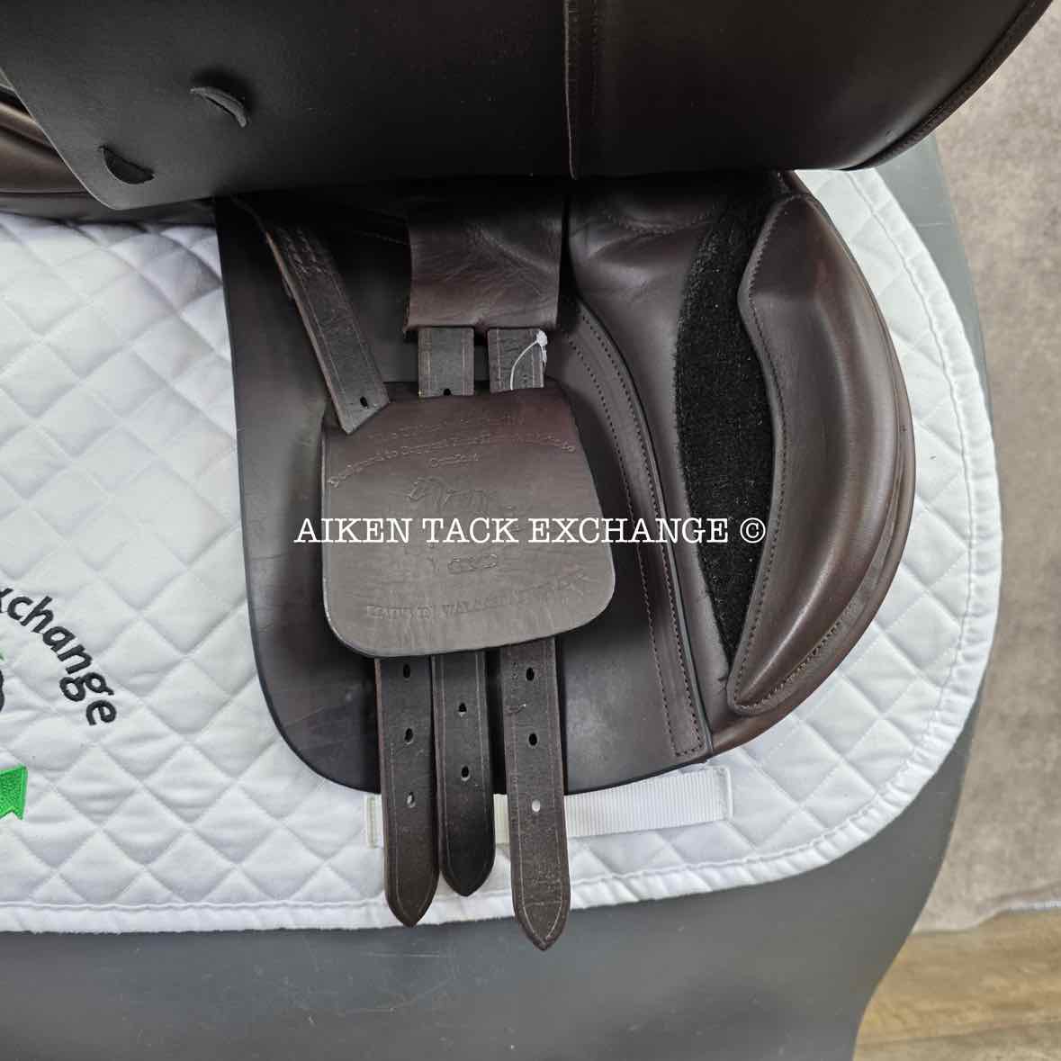 Balance by Frank Baines GPD All Purpose Saddle, 17.5" Seat, XX-Wide Hoop Tree, Wool Flocked Panels