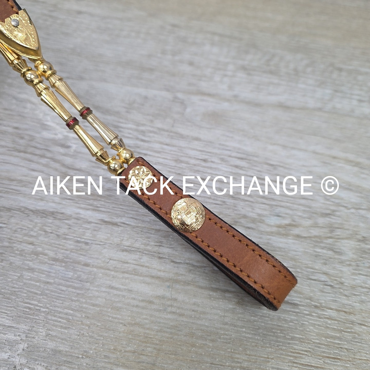 Western Show Bridle with Matching Split Reins