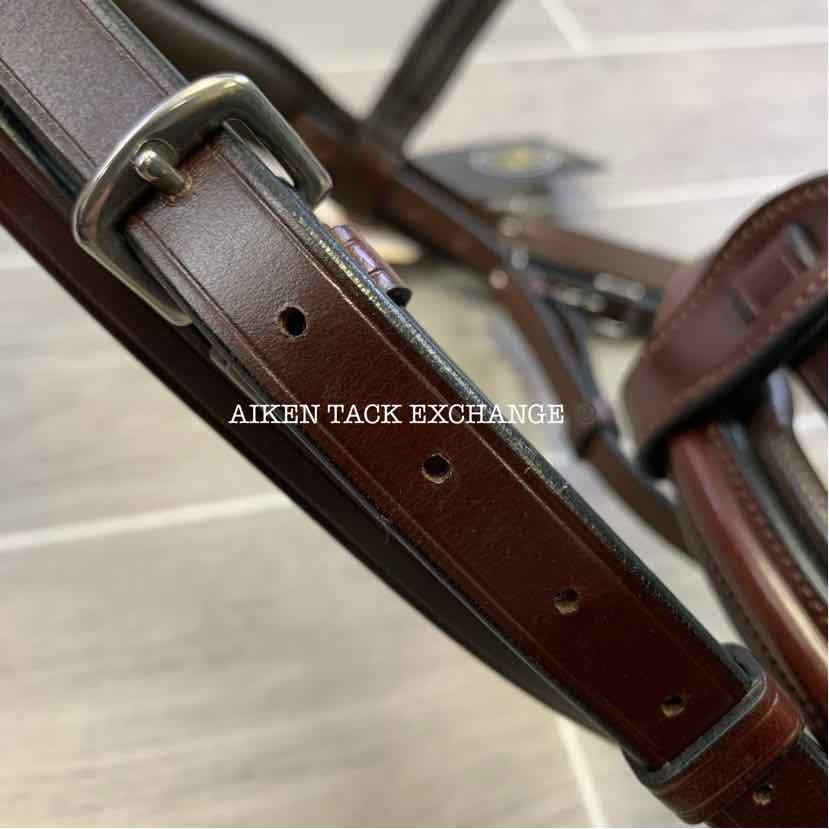 KL Select Italia Burghley Bling Bridle (No Reins), Brand New, Oversize