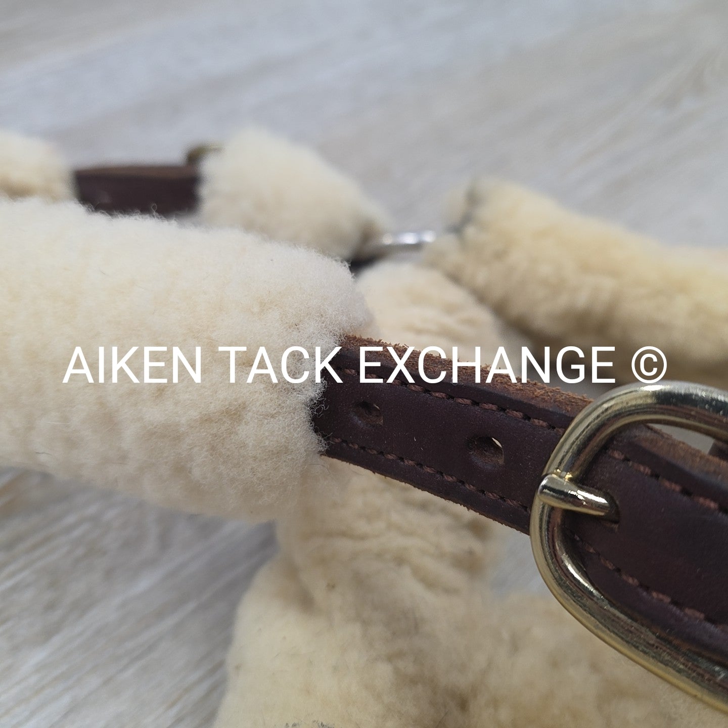 Sheepskin Shipping Halter, Size Cob