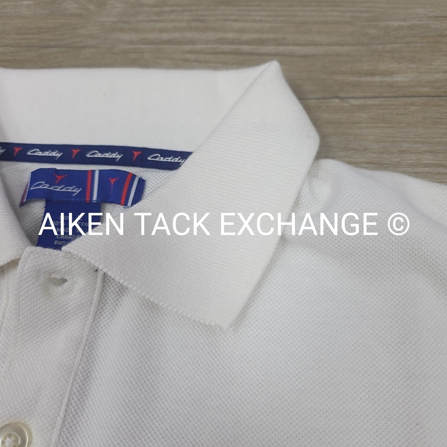 Caddy Short Sleeve Polo Top, Size Large